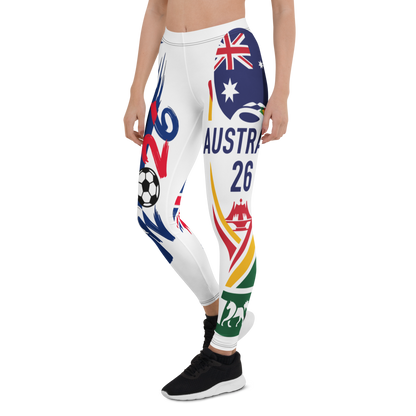 Australia WM 2026 Leggings – Premium All-Over Print Sport Leggings