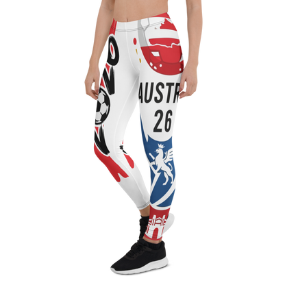 Austria WM 2026 Leggings – Premium All-Over Print Sportleggings