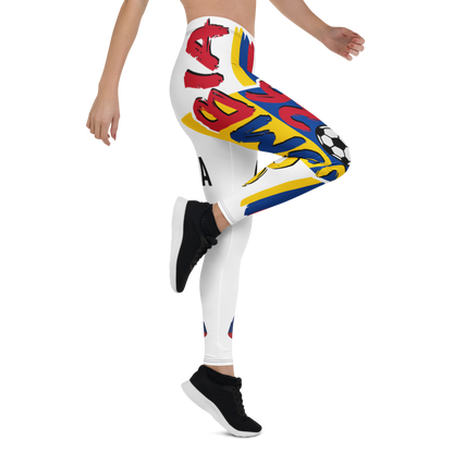 Colombia WM 2026 Leggings – Premium All-Over Print Sport Leggings