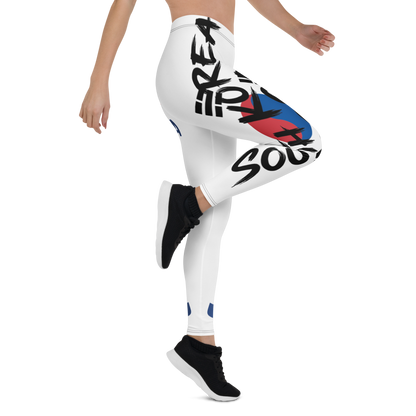 Südkorea WM 2026 Leggings | Premium All-Over Print Sport-Leggings