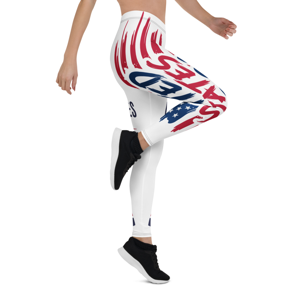 USA WM 2026 Leggings | Premium All-Over Print Sport-Leggings