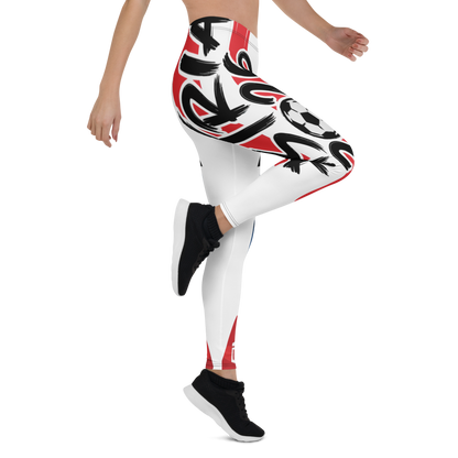Austria WM 2026 Leggings – Premium All-Over Print Sportleggings
