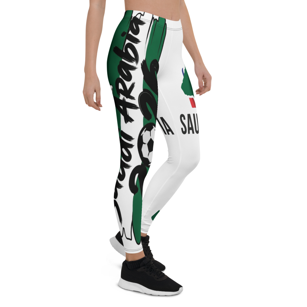 Saudi Arabia WM 2026 Leggings – Premium All-Over Print Sport Leggings