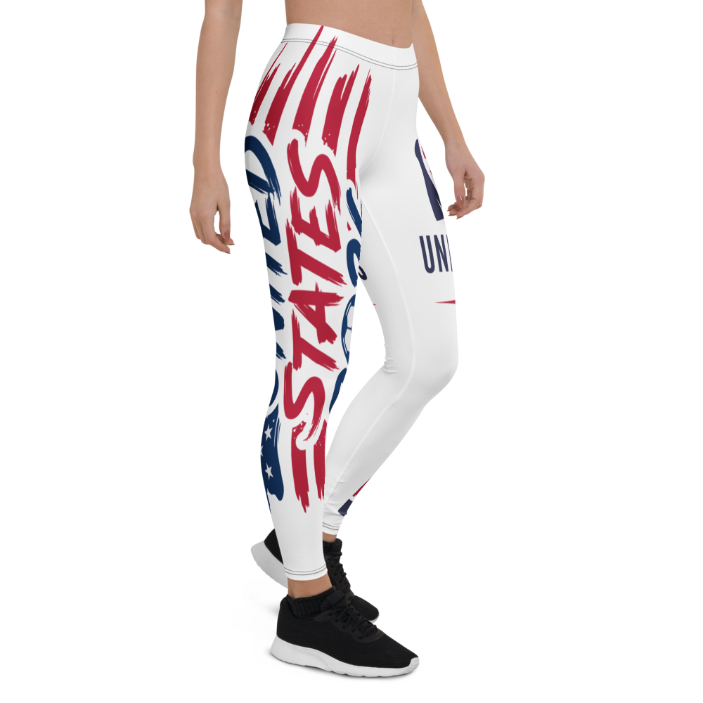 USA WM 2026 Leggings | Premium All-Over Print Sport-Leggings