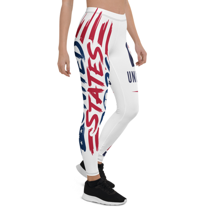 USA WM 2026 Leggings | Premium All-Over Print Sport-Leggings