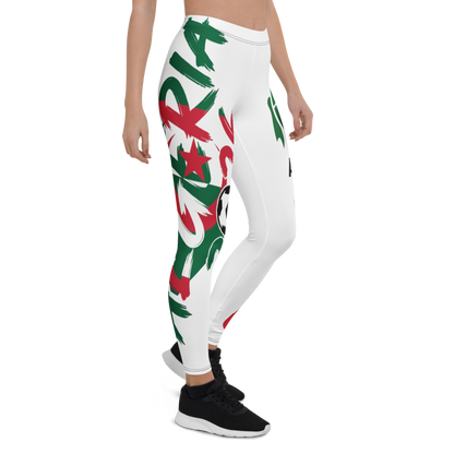 Algerien WM 2026 Leggings | Premium All-Over Print Sport-Leggings