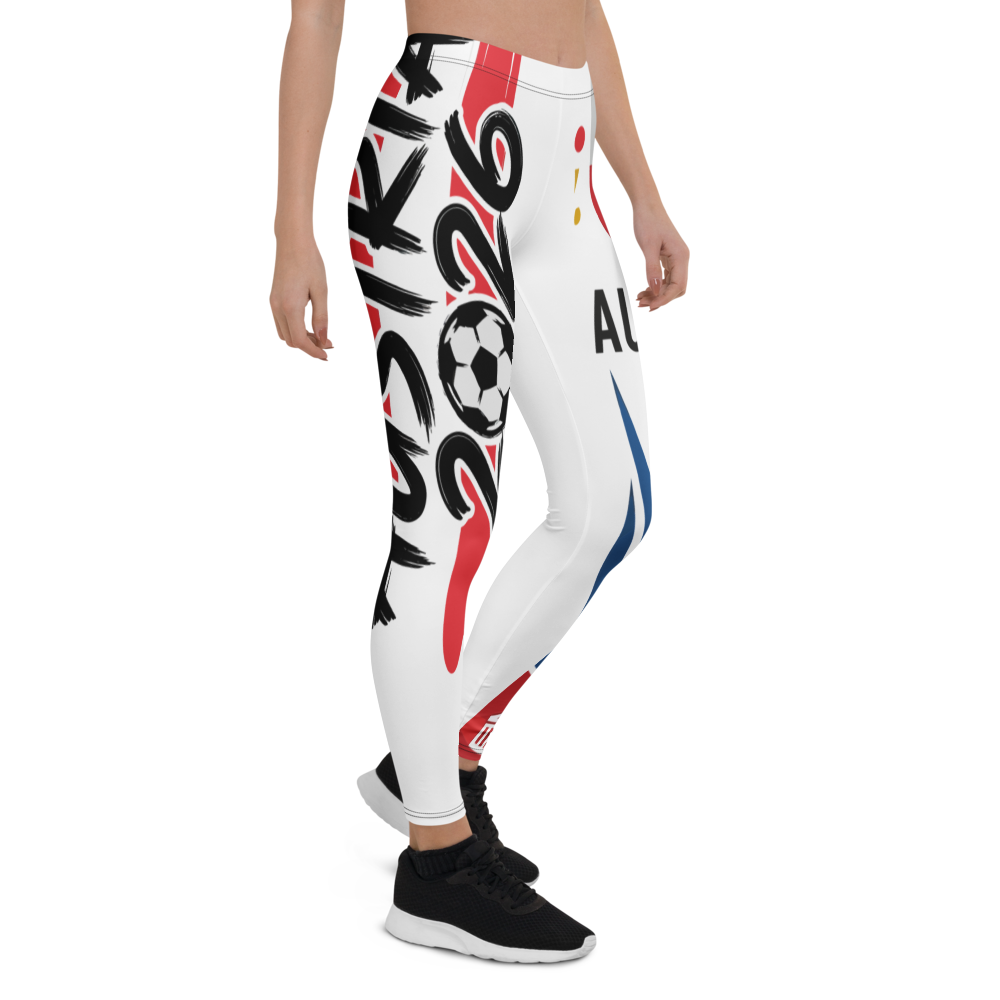 Austria WM 2026 Leggings – Premium All-Over Print Sportleggings