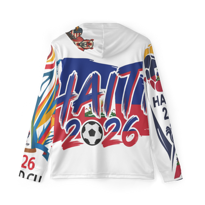 WM 2026 Haiti Atmungsaktiver Sport-Hoodie | Leicht