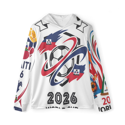 WM 2026 Haiti Atmungsaktiver Sport-Hoodie | Leicht