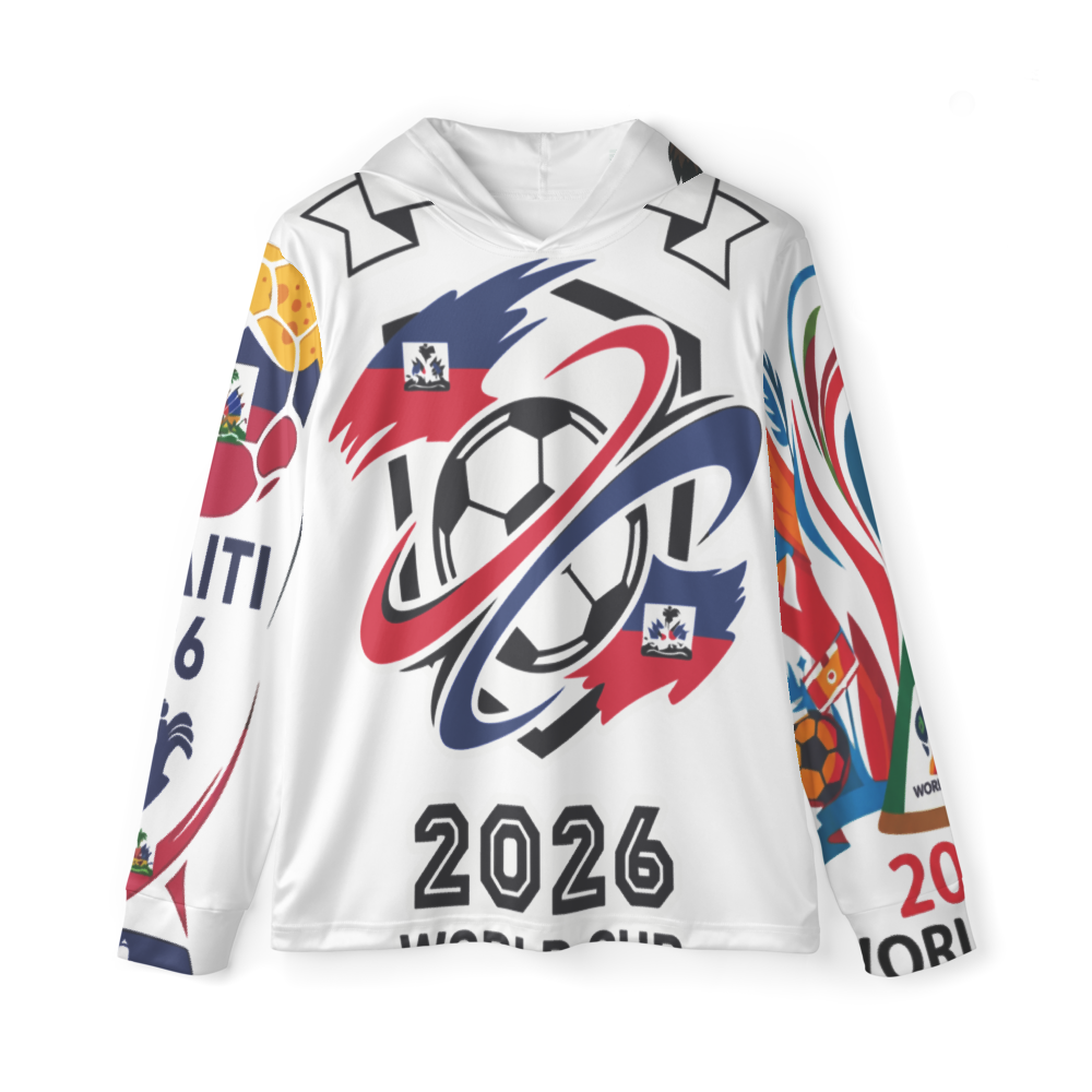 WM 2026 Haiti Atmungsaktiver Sport-Hoodie | Leicht