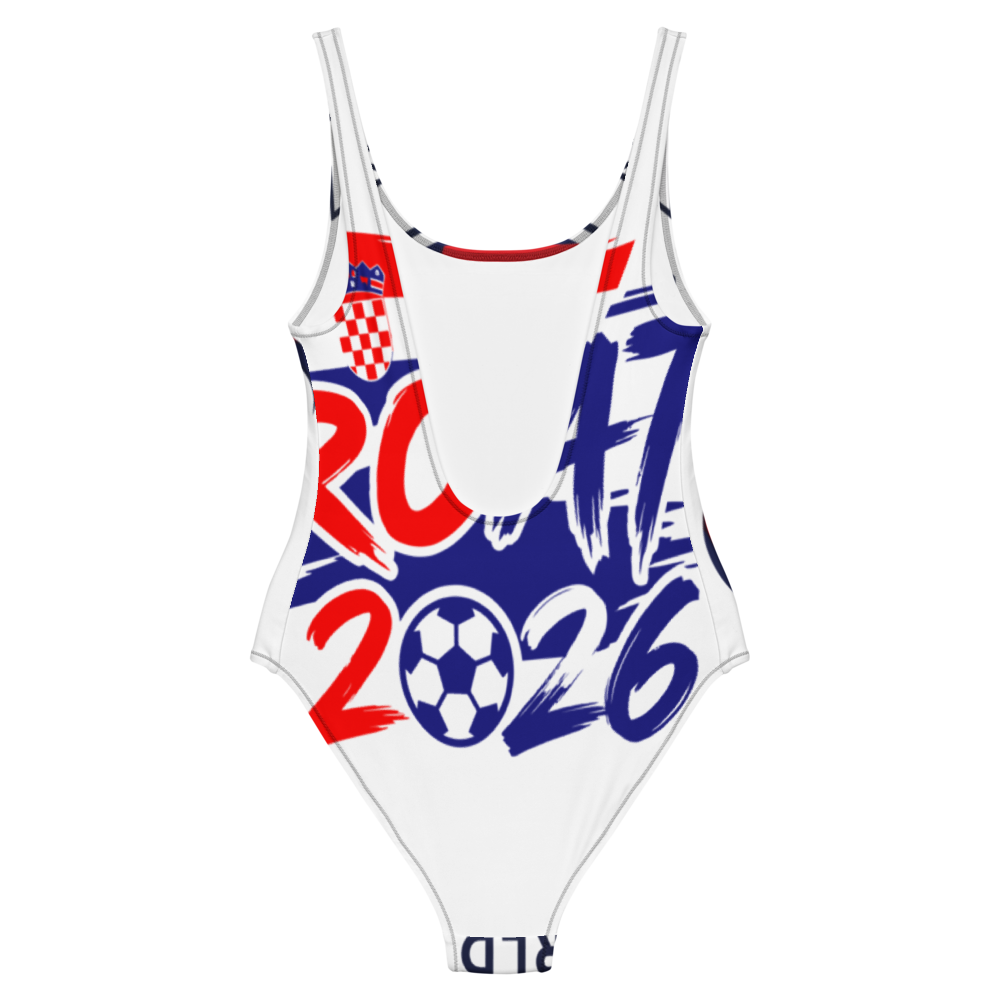 Croatia WM 2026 Swimsuit | One-Piece Swimsuit Women