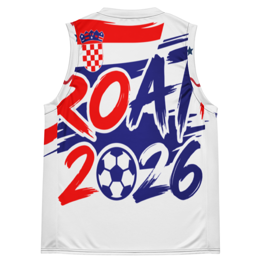 Croatia WM 2026 Basketball Jersey | Recycled Unisex