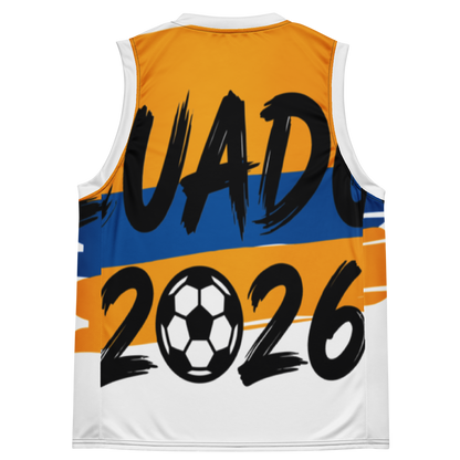 Ecuador WM 2026 Basketball Jersey | Recycled Unisex