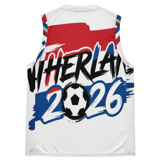 Netherlands WM 2026 Basketball Jersey | Recycled Unisex