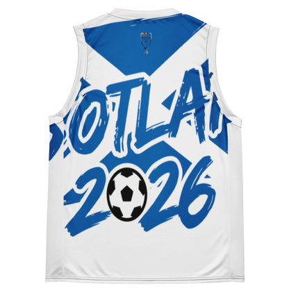 Scotland WM 2026 Basketball Jersey | Recycled Unisex
