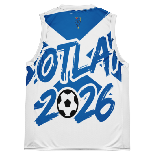 Scotland WM 2026 Basketball Jersey | Recycled Unisex