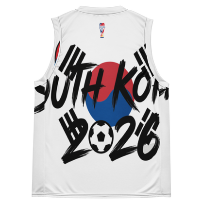 South Korea WM 2026 Basketball Jersey | Recycled Unisex