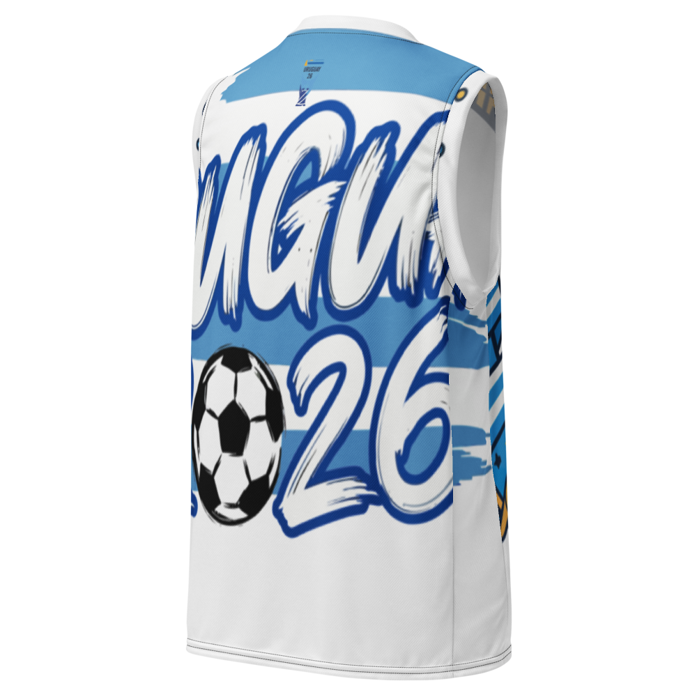 Uruguay WM 2026 Basketball Jersey | Recycled Unisex