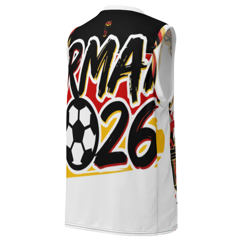 Germany WM 2026 Basketball Jersey | Recycled Unisex