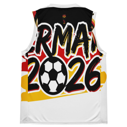 Germany WM 2026 Basketball Jersey | Recycled Unisex