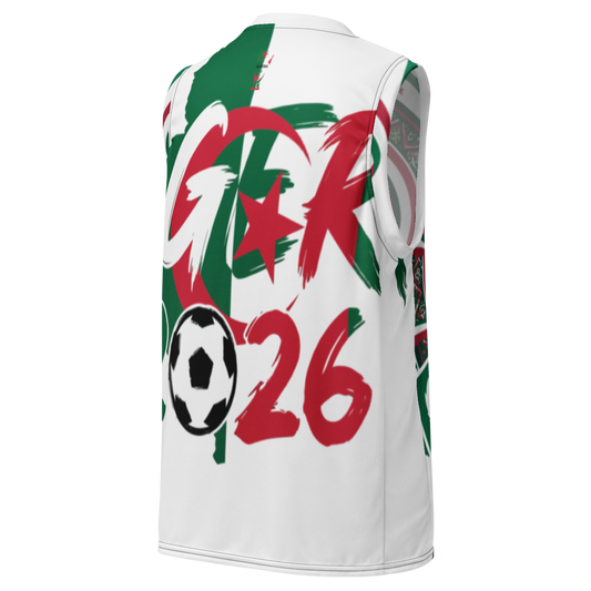 Algeria WM 2026 Basketball Jersey | Recycled Unisex