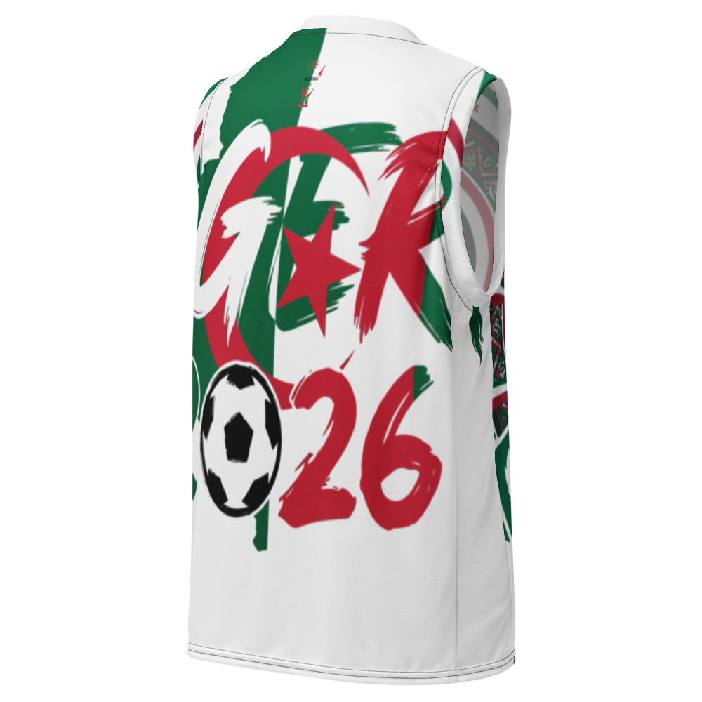 Algeria WM 2026 Basketball Jersey | Recycled Unisex
