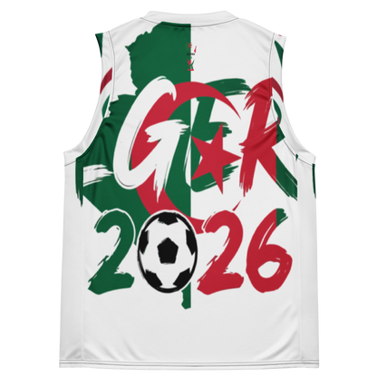 Algeria WM 2026 Basketball Jersey | Recycled Unisex
