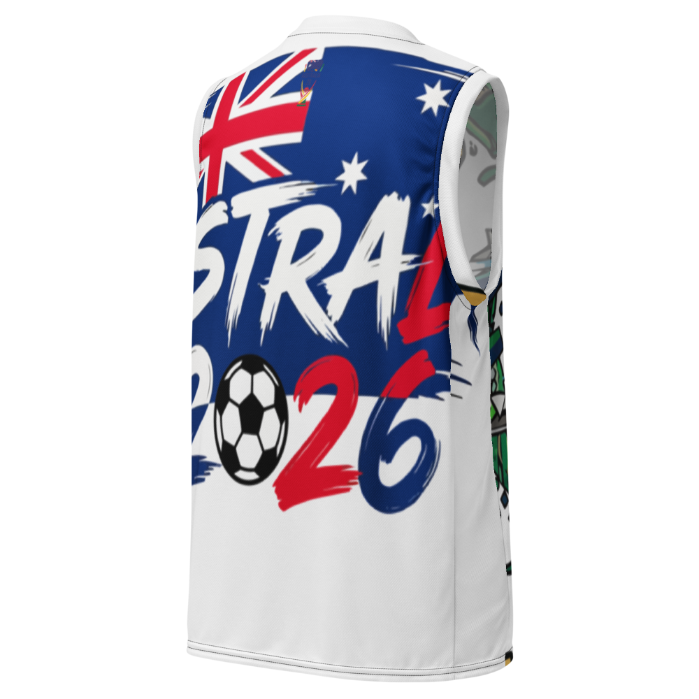 Australia WM 2026 Basketball Jersey | Recycled Unisex