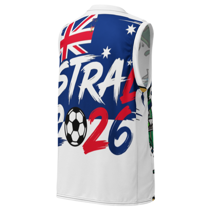 Australia WM 2026 Basketball Jersey | Recycled Unisex
