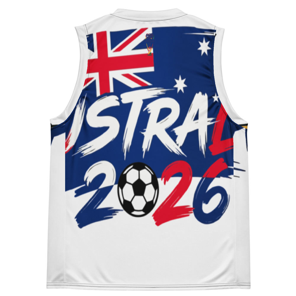 Australia WM 2026 Basketball Jersey | Recycled Unisex