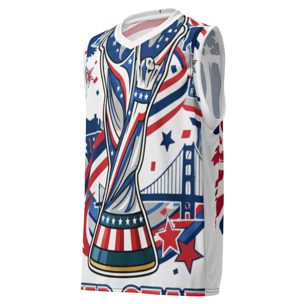 USA WM 2026 Basketball Jersey | Recycled Unisex