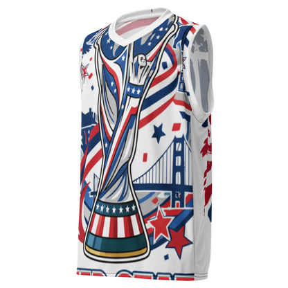 USA WM 2026 Basketball Jersey | Recycled Unisex