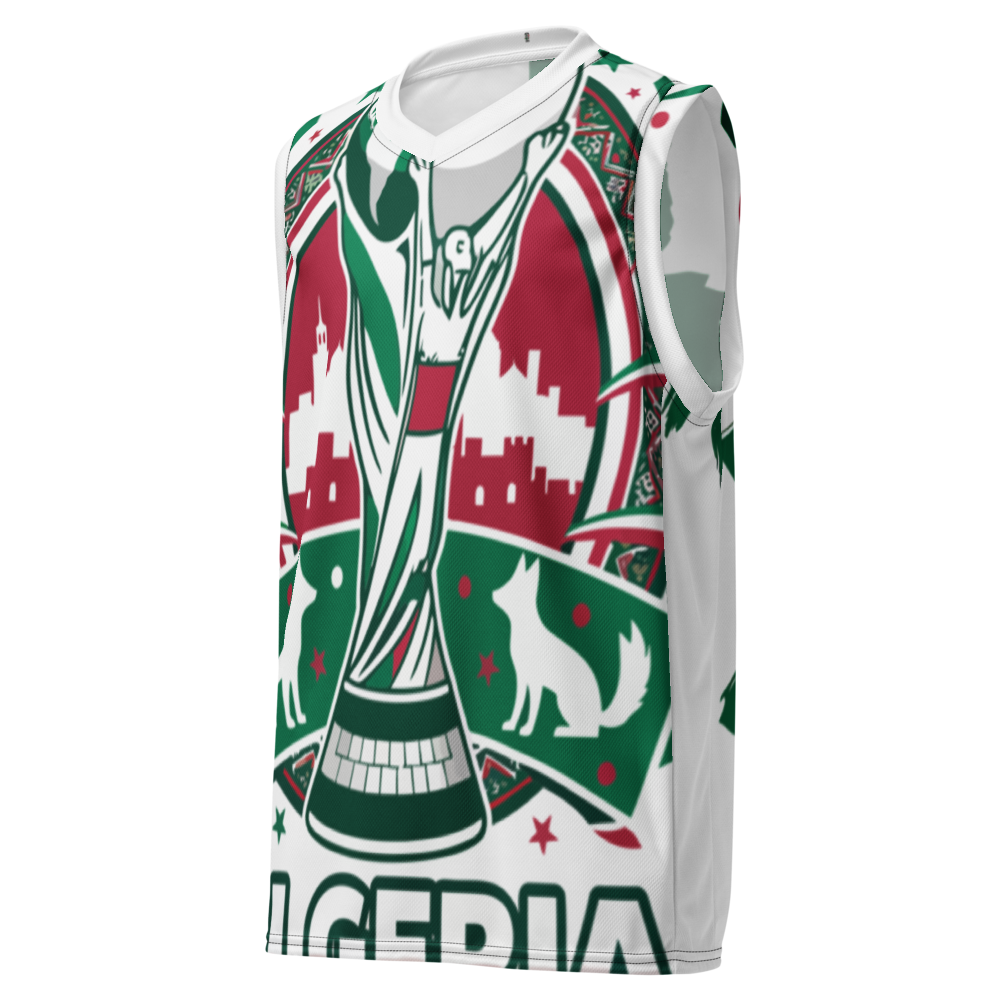 Algeria WM 2026 Basketball Jersey | Recycled Unisex