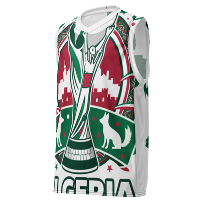 Algeria WM 2026 Basketball Jersey | Recycled Unisex