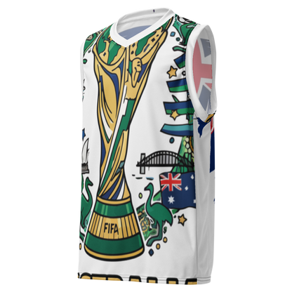 Australia WM 2026 Basketball Jersey | Recycled Unisex