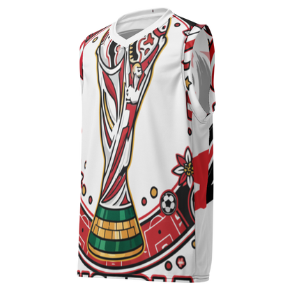 Austria WM 2026 Basketball-Trikot | Recycelt Unisex