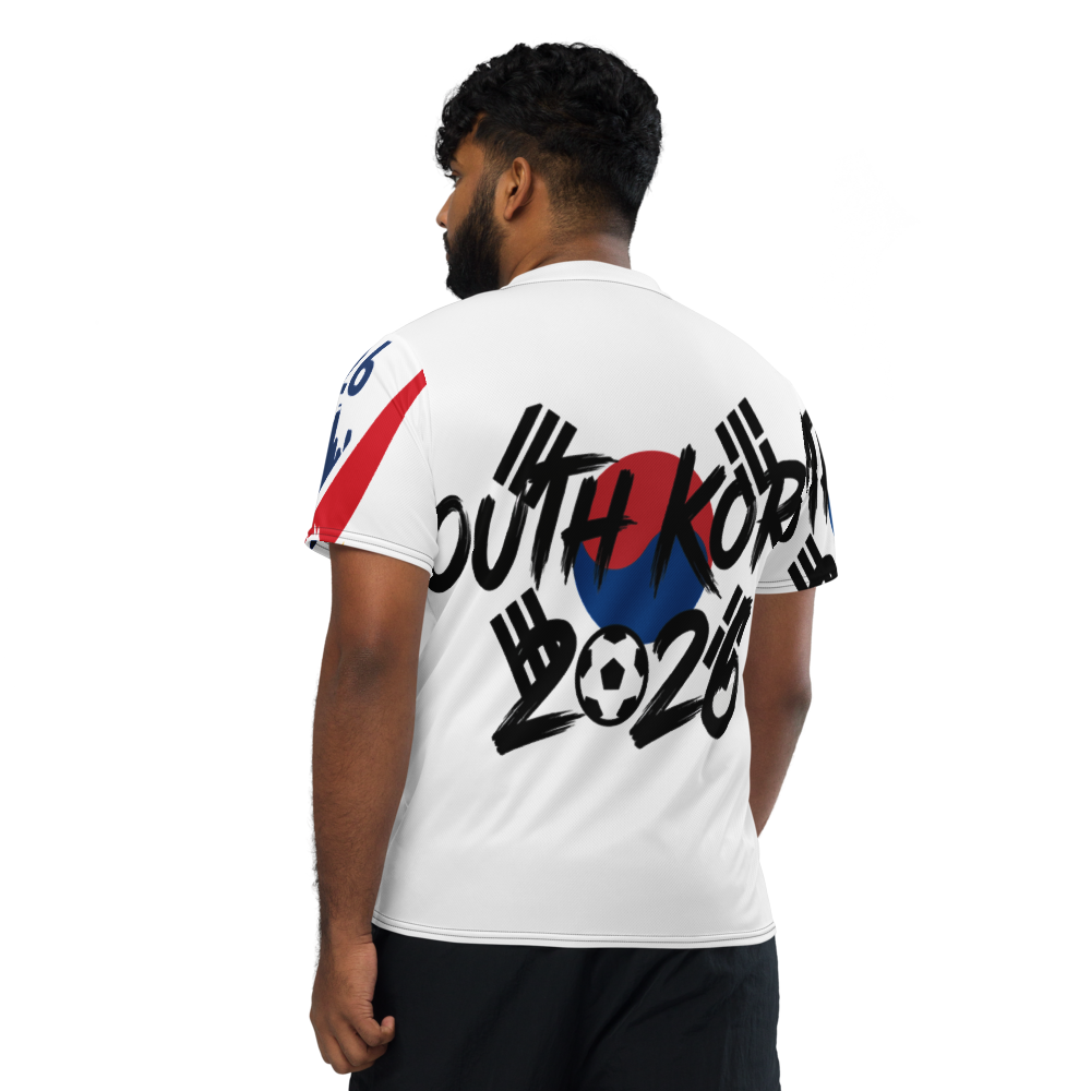 South Korea WM 2026 Jersey – Recycled Unisex Sports Jersey