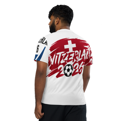 Switzerland WM 2026 Jersey – Recycled Unisex Sports Jersey