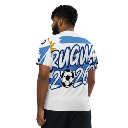 Uruguay WM 2026 Jersey – Recycled Unisex Sports Jersey