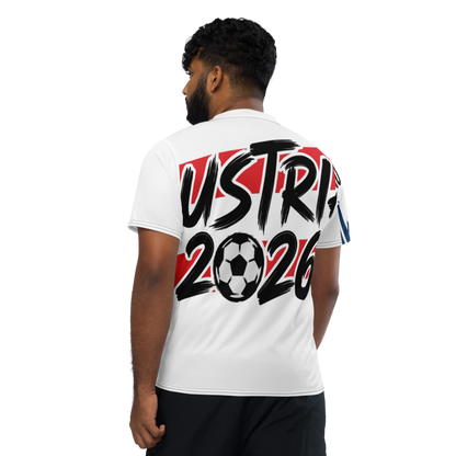 Austria WM 2026 Trikot – Recyceltes Unisex Sporttrikot