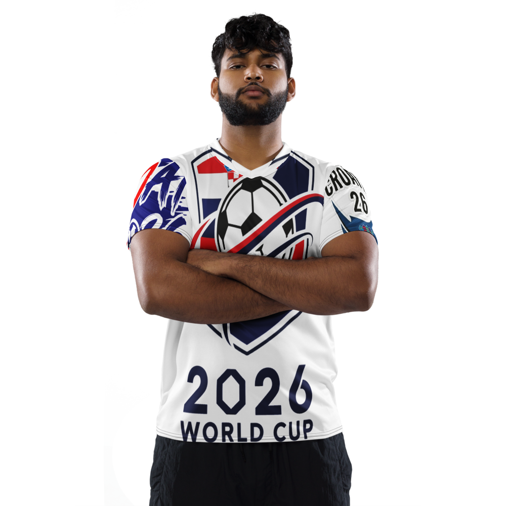 Croatia WM 2026 Jersey – Recycled Unisex Sports Jersey