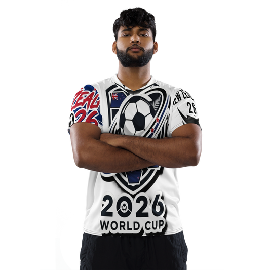New Zealand WM 2026 Jersey – Recycled Unisex Sports Jersey