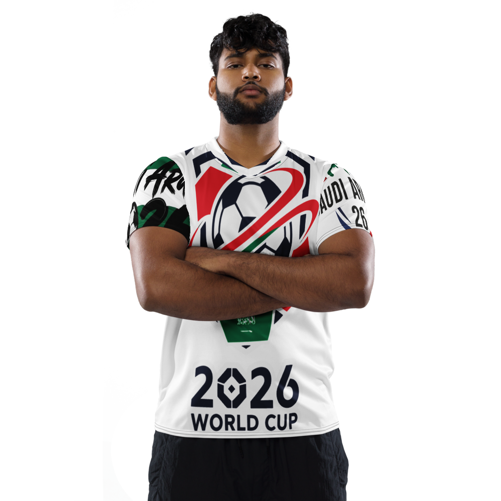 Saudi Arabia WM 2026 Jersey – Recycled Unisex Sports Jersey
