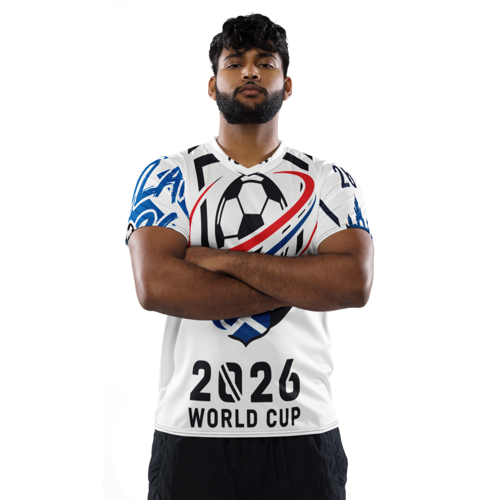 Scotland WM 2026 Jersey – Recycled Unisex Sports Jersey