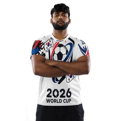 South Korea WM 2026 Jersey – Recycled Unisex Sports Jersey