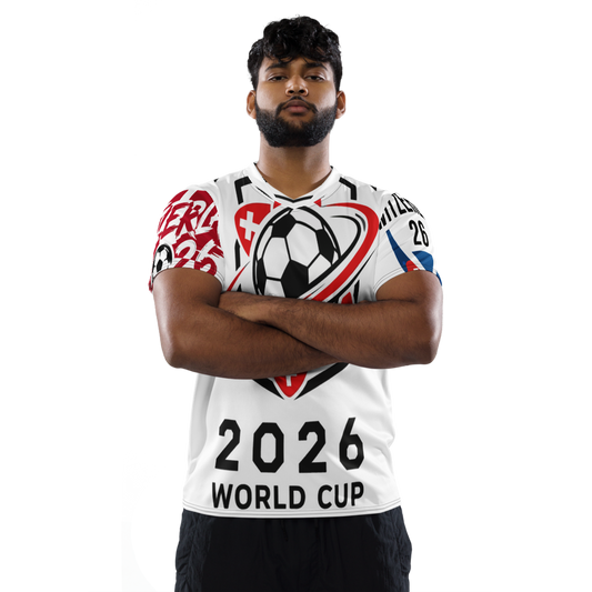 Switzerland WM 2026 Jersey – Recycled Unisex Sports Jersey