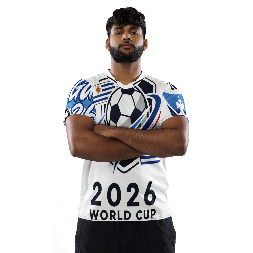 Uruguay WM 2026 Jersey – Recycled Unisex Sports Jersey