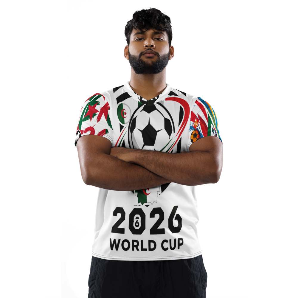 Algeria WM 2026 Jersey – Recycled Unisex Sports Jersey