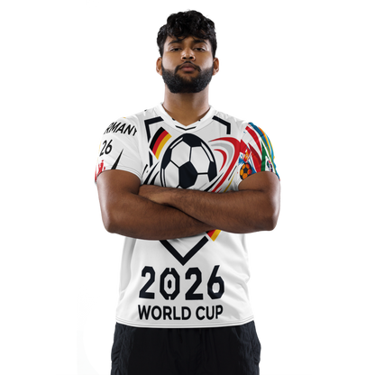 Deutschland WM 2026 Sport-Trikot | 100% Recycelt | UPF50+ UV-Schutz | Unisex
