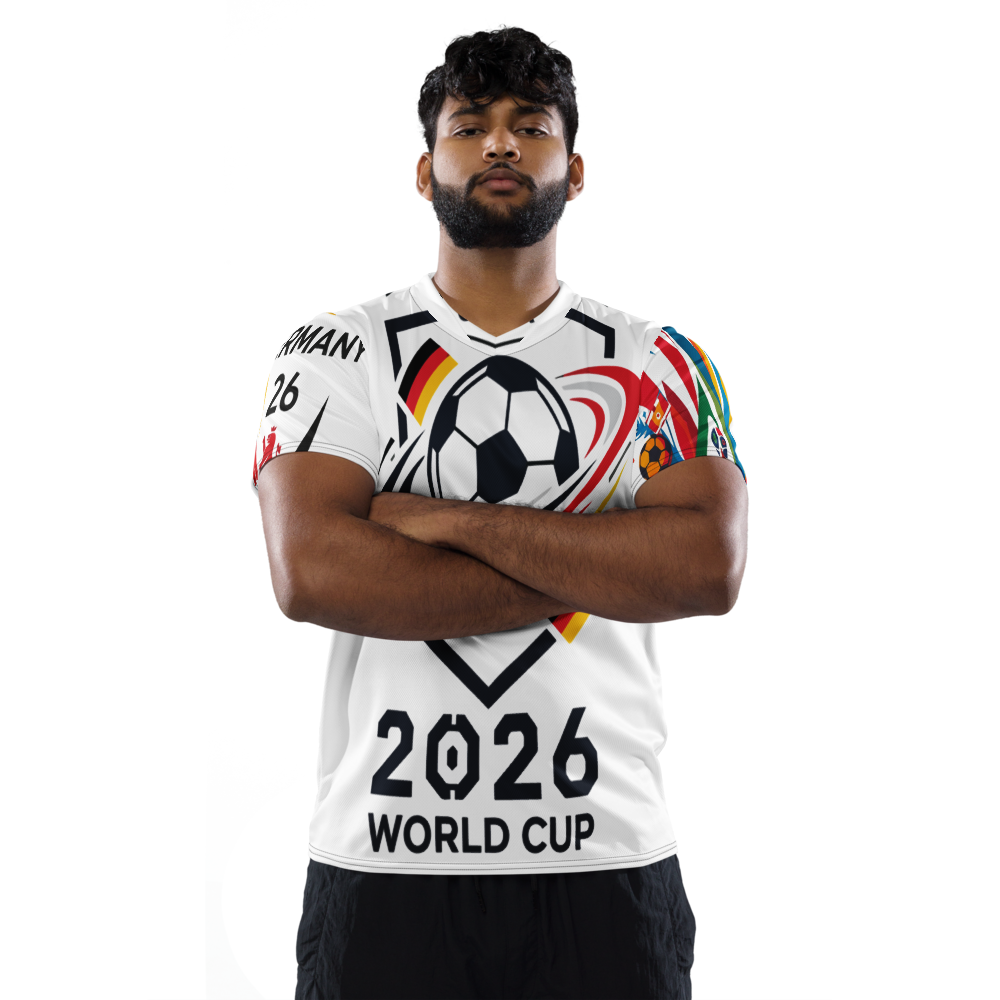 Deutschland WM 2026 Sport-Trikot | 100% Recycelt | UPF50+ UV-Schutz | Unisex